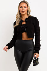 knitted cardigan christmas party outfit styledup