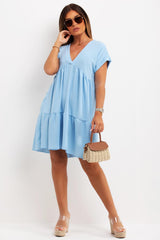 womens smock dress holiday outfit