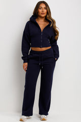 womens joggers and crop corset hoodie everyday tracksuit set styledup fashion