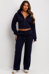 corset hoodie and joggers tracksuit co rod set for womens styledup