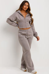 womens zara tracksuit set 