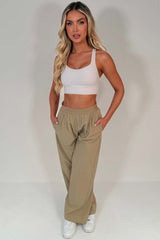 suit up wide leg womens trousers alo inspired uk