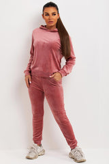 womens velour tracksuit sale uk