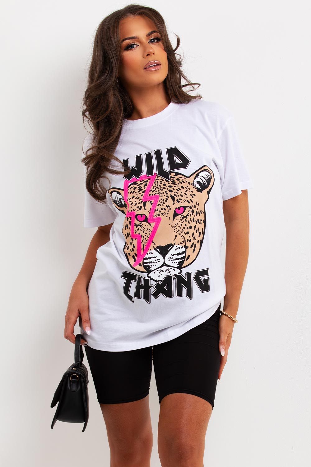 wild thang graphic t shirt womens