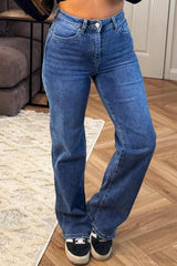 styledup baggy denim jeans with wide legs for womens