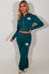 womens zara tracksuit set couture club