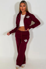 womens joggers and crop corset hoodie everyday tracksuit set styledup fashion