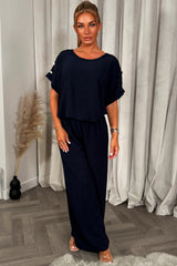 gold button top and trouser co ord set christmas party outfit tiktok 