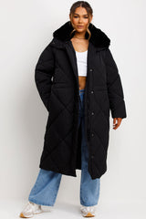 womens longline winter coat zara