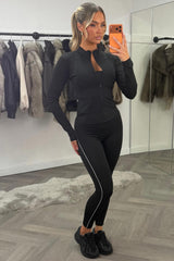 lululemon black activewear gym set for womens yoga pilates gym wear uk 