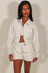 womens shorts tracksuit summer lounge set everyday outfit styledup uk