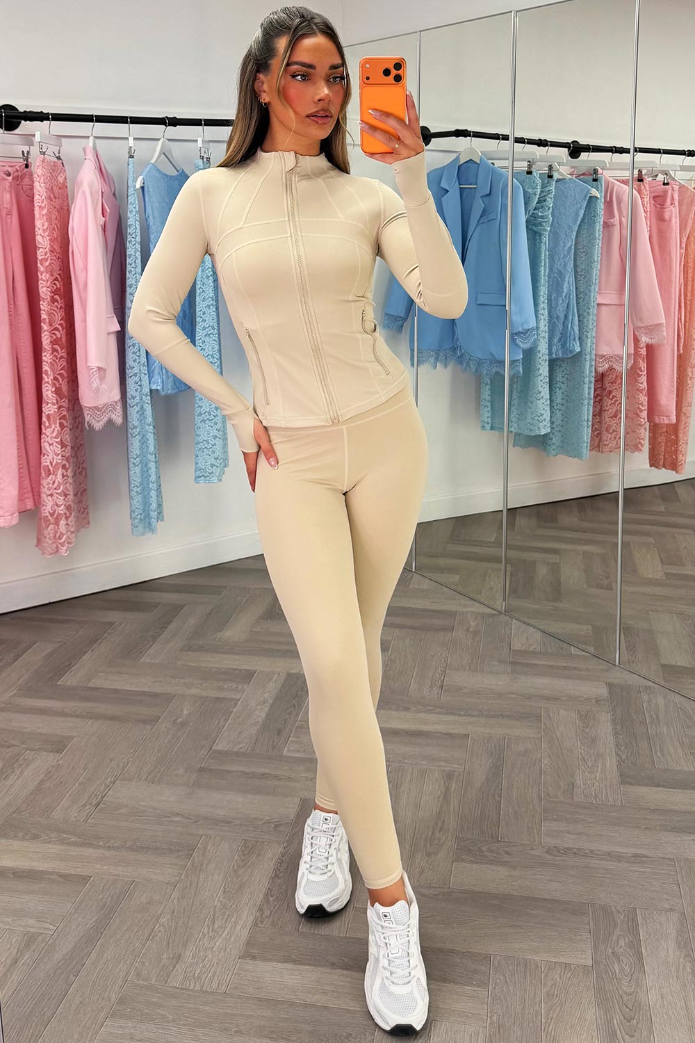 lululemon define jacket and high rise pant activewear co ord for womens styledup uk