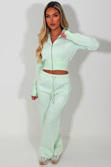 womens zara tracksuit set couture club