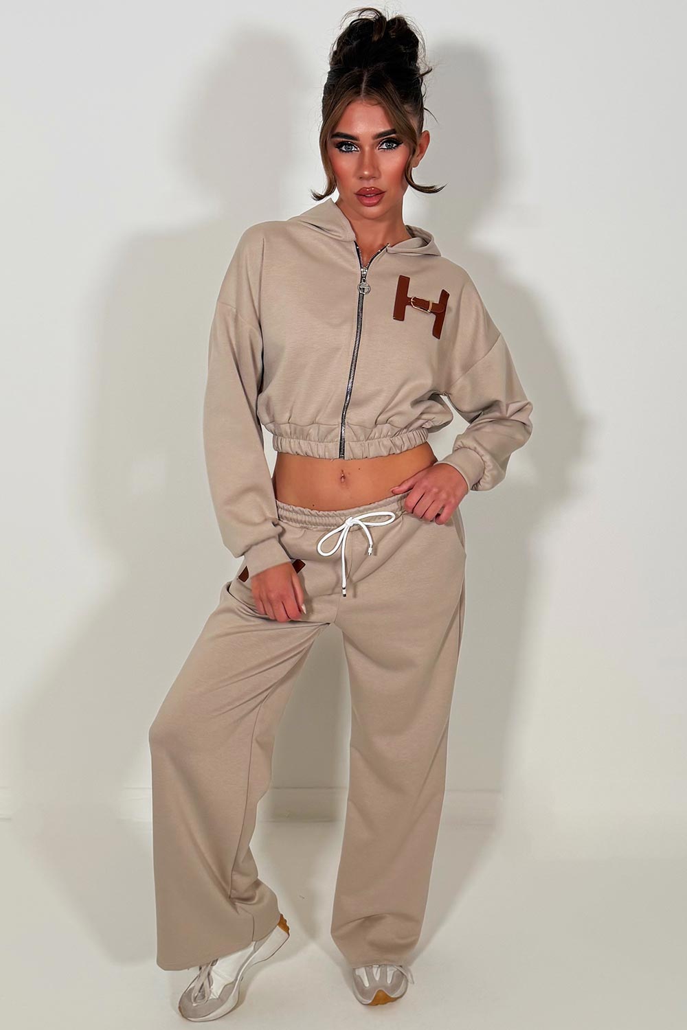 womens tracksuit airport outfit set 