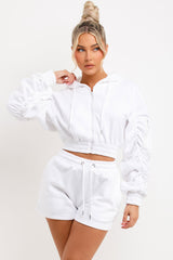 womens short tracksuit set summer loungewear