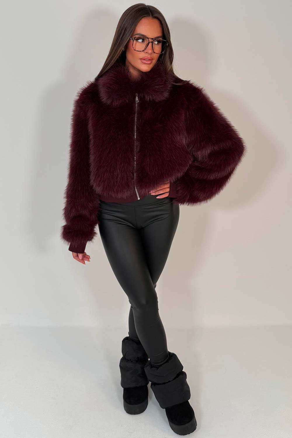 womens fur jacket styledup uk