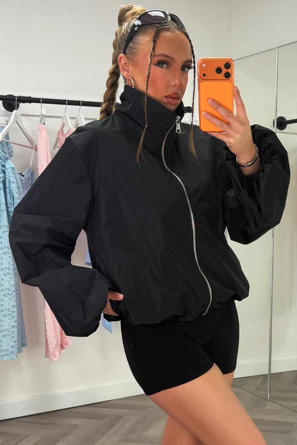 womens summer jacket festival wind breaker uk