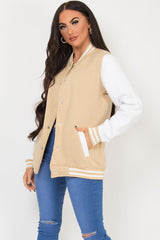 varsity baseball jacket womens