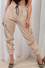 cargo pants women's elastic waist
