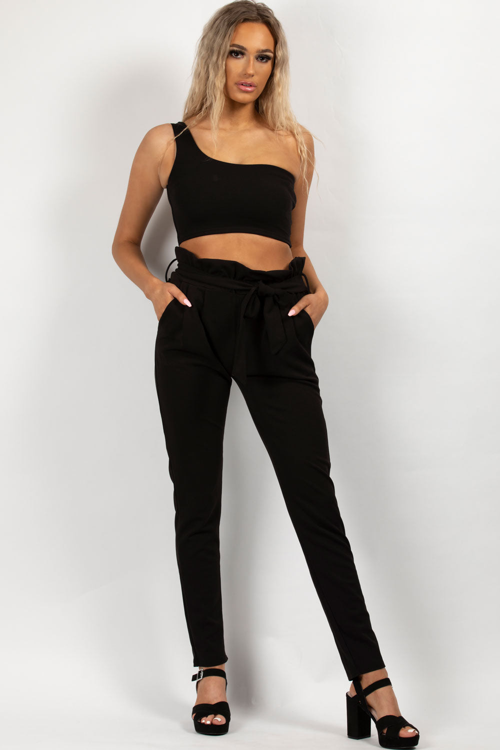 Paper Bag Trousers  Buy Paper Bag Trousers online at Best Prices in India   Flipkartcom