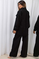 corduroy jacket and trousers set womens