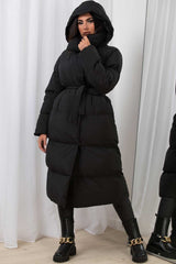 black duvet coat womens