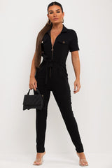 womens black jumpsuit