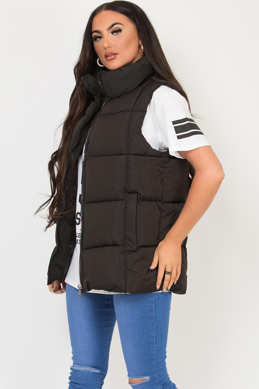 north face gilet womens