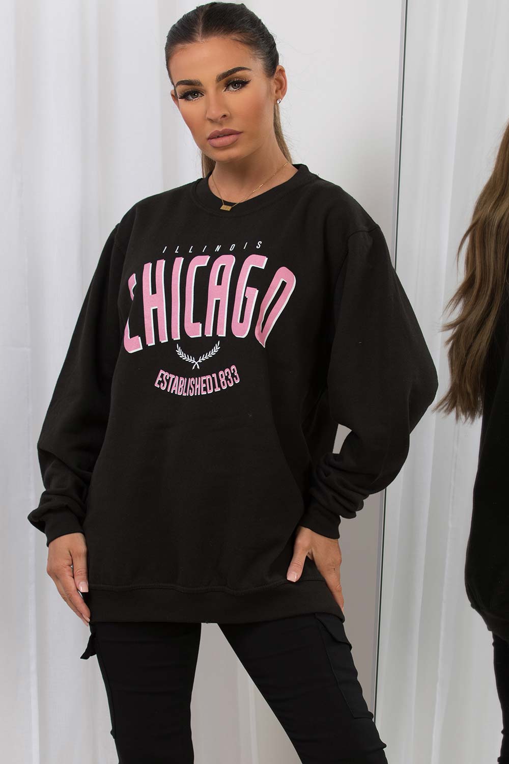 chicago sweatshirt womens