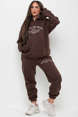 limited edition hoodie and joggers loungewear set