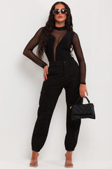 womens cargo trousers uk