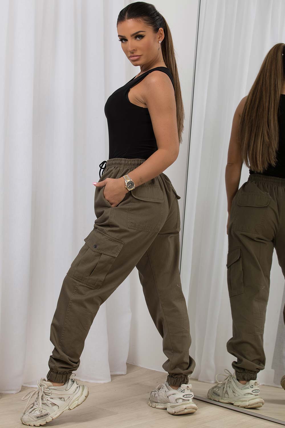 pretty little thing cargo trousers uk