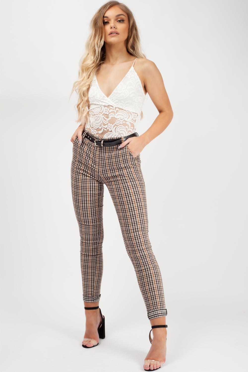 Buy Black Trousers & Pants for Women by WEST WOOD Online | Ajio.com