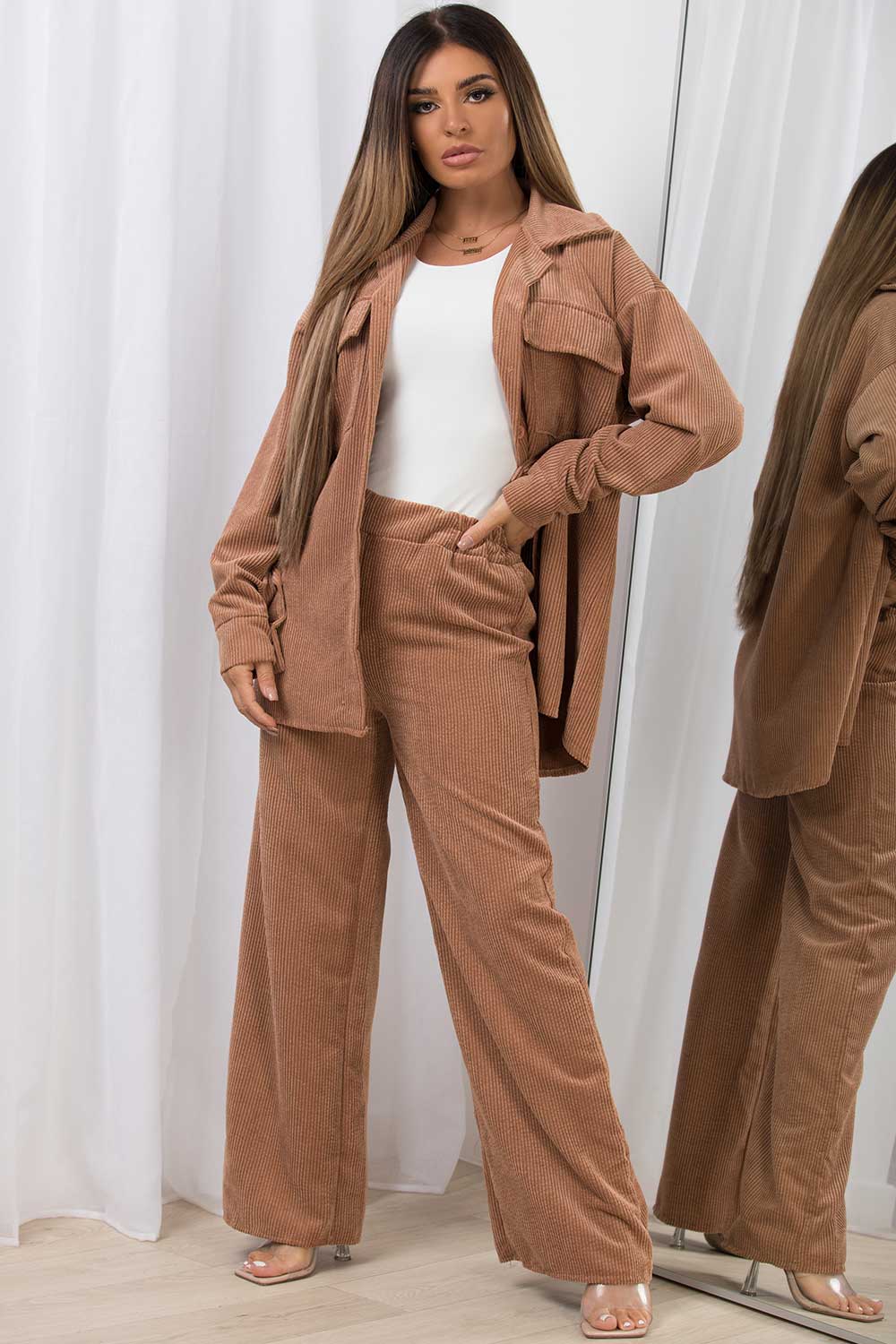 corduroy jacket and trousers set