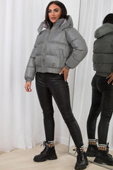 cropped puffer jacket sale uk womens