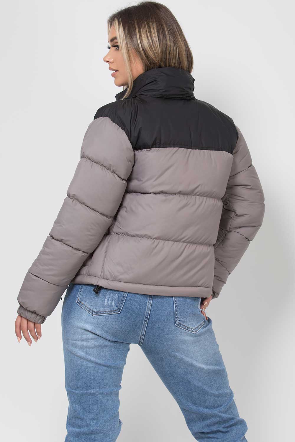north face inspired puffer jacket womens
