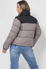 north face inspired puffer jacket womens