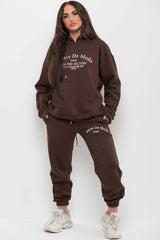 limited edition hoodie and joggers loungewear set