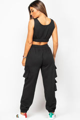 womens joggers and top lounge set 