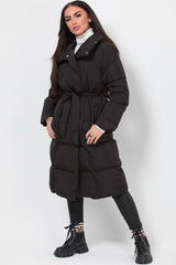 duvet coat black
