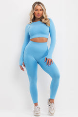 seamless co ord gym set