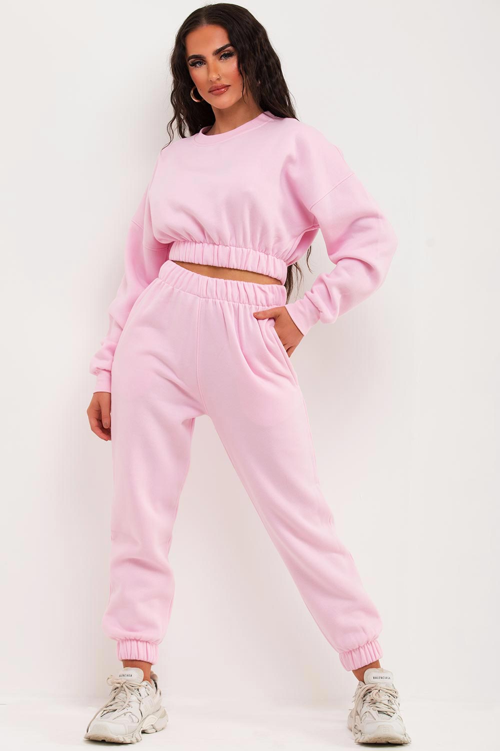 womens tracksuit pink