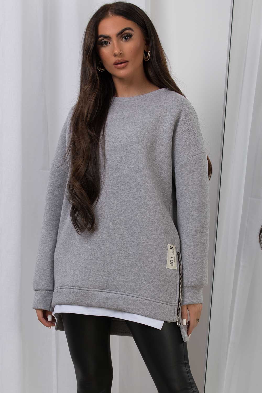 womens oversized sweatshirt