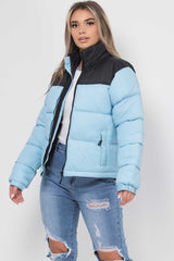 padded puffer jacket north face inspired
