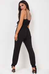 occasion jumpsuit black