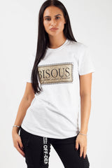bisous slogan t shirt styledup fashion 