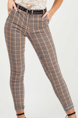 check tapered trousers styledup fashion 
